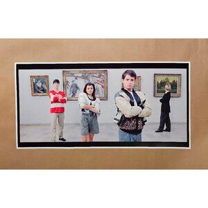 Ferris Bueller's Day Off Movie Scene Poster 12" X 24" Museum High School Skip